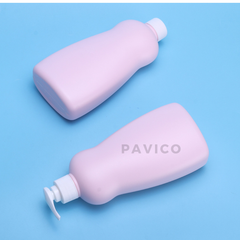 Chai HDPE sữa tắm hồng 500ml