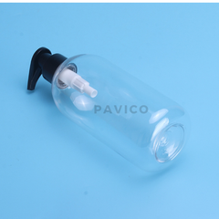 Chai PET trong dầu gội 450ml