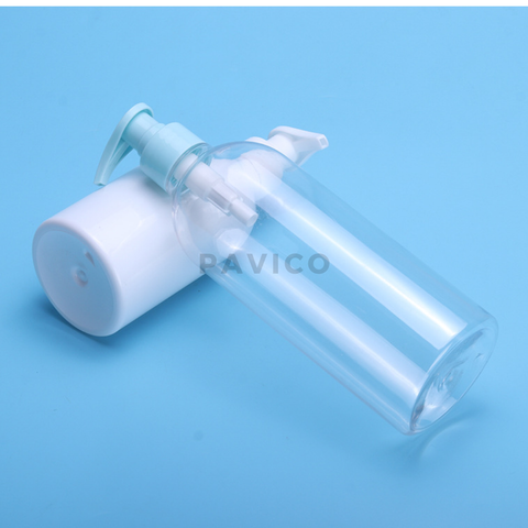 Chai PET dầu gội trong/ trắng sứ 300ml 500ml
