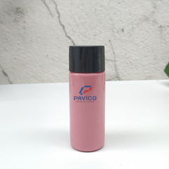 Chai PET 15ml hồng dáng trụ đựng mỹ phẩm chiết