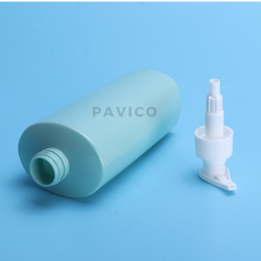 Chai PET dầu gội xanh lá nhạt 500ml
