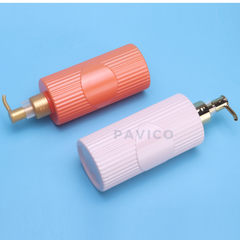 Chai HDPE dầu gội kẻ dọc 380ml 500ml