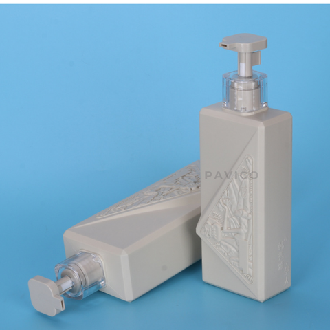 Chai dầu gội hoa văn cao cấp 500ml 800ml