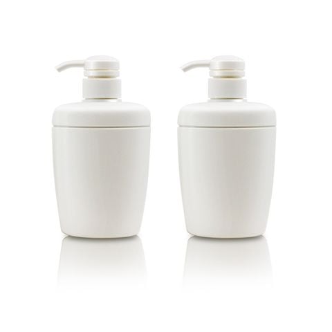Chai dầu gội 450ml trắng sứ dáng mới