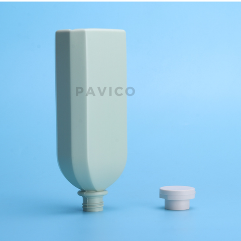 Chai HDPE dầu gội nắp bật 500ml