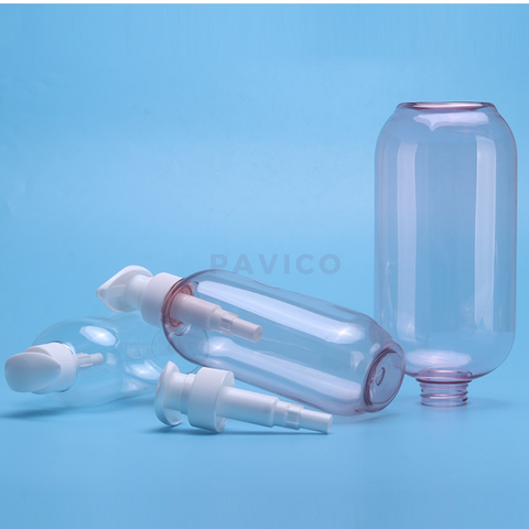 Chai PET dầu gội 300ml 500ml 800ml