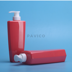 Chai PET dầu gội đỏ 500ml 780ml