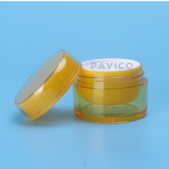 Hũ mỹ phẩm vàng hai lớp 50ml