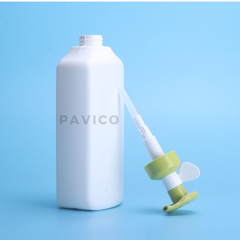 Chai HPDE dầu gội trắng sứ 1300ml