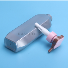 Chai PET bạc dầu gội 500ml