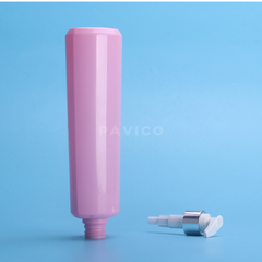 Chai PET dầu gội hồng 500ml