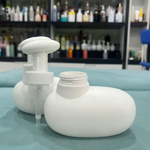 Chai sữa tắm tạo bọt trẻ em HDPE : Đáng yêu và tiện dụng