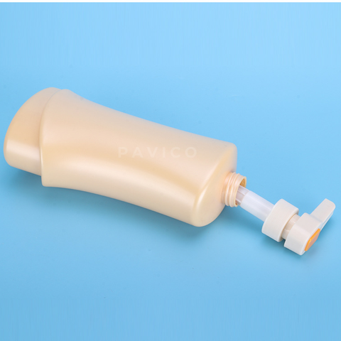 Chai HDPE dầu gội vàng 1000ml