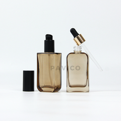 Chai serum thủy tinh đầu bơm 30-50ml