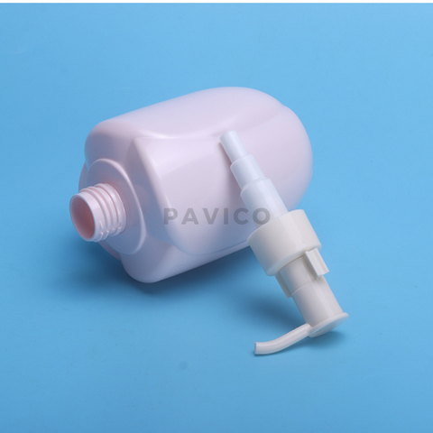 Chai PET tím hình bông hoa 300ml