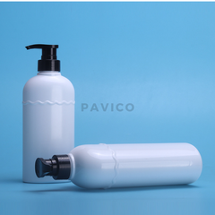 Chai PET trắng dầu gội 500ml 800ml