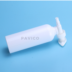 Chai PET trắng sứ dầu gội 500ml