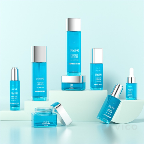 Bộ chai hũ thủy tinh 15g - 50g