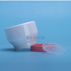 Hũ PET mỹ phẩm nắp hồng 250ml