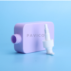 Chai HDPE dầu gội dáng vuông 400ml