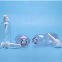 Chai PET dầu gội 300ml 500ml 800ml