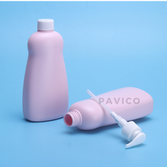 Chai HDPE sữa tắm hồng 500ml