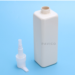 Chai PET dầu gội vuông 800ml