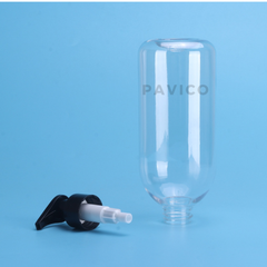 Chai PET trong dầu gội 450ml