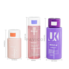 Chai tẩy trang đầu nhấn