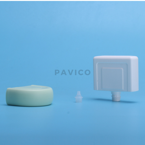 Tuýp kem dưỡng xanh trắng 50ml