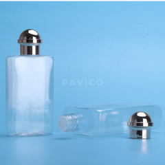 Chai PET tẩy trang dáng vuông 300ml 500ml