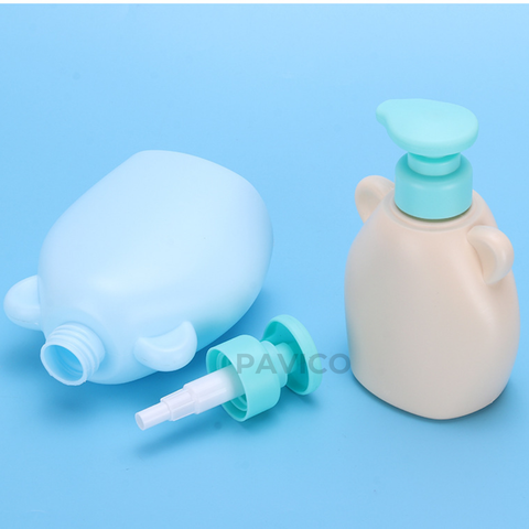 Chai sữa tắm trẻ em HDPE 300ml 520ml