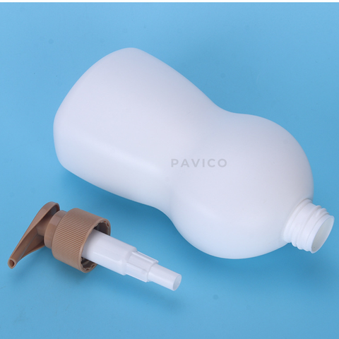 Chai dầu gội 300ml trắng sứ