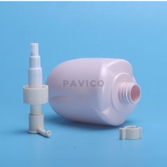 Chai PET tím hình bông hoa 300ml