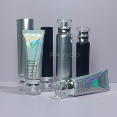 Tuýp nhựa mạ crom nắp acrylic