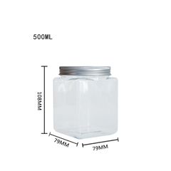 Hũ nhựa vuông đựng thực phẩm