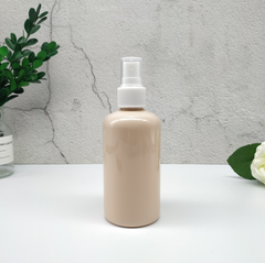 Chai PET 220ml kem dáng trụ đựng mỹ phẩm
