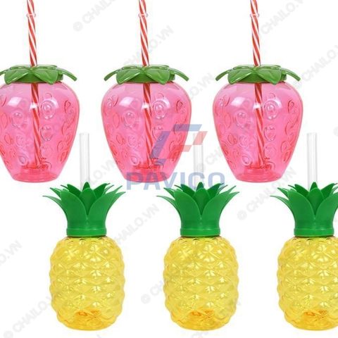 Bình nước uống hình trái cây 300ml