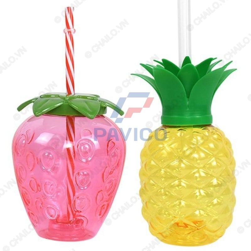 Bình nước uống hình trái cây 300ml