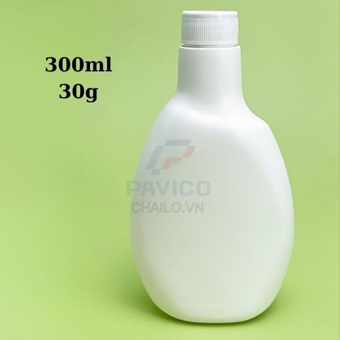 Bình xịt rửa tay dáng dẹt nhựa trắng vòi cò súng 300ml 500ml