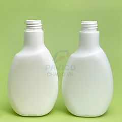 Bình xịt rửa tay dáng dẹt nhựa trắng vòi cò súng 300ml 500ml