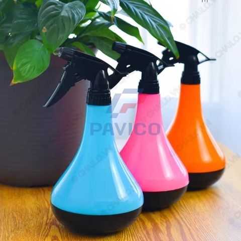Bình xịt tưới cây 300ml 500ml đầu xịt phun sương