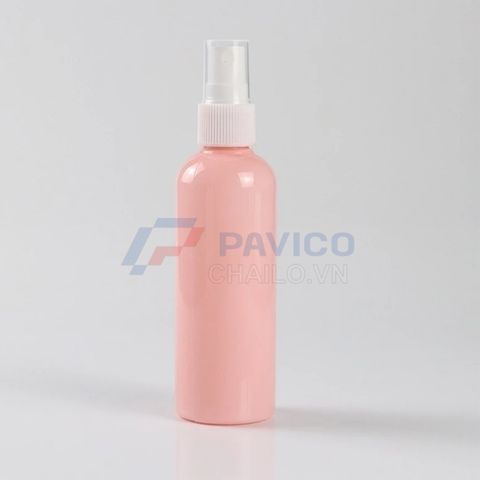 Bộ chai xịt PET hồng nhạt 10ml 100ml