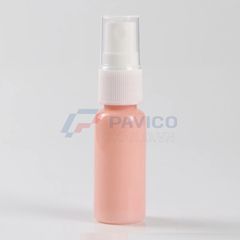 Bộ chai xịt PET hồng nhạt 10ml 100ml