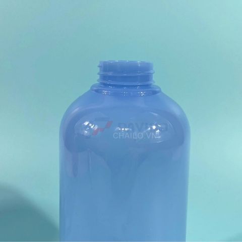 Chai đựng dầu gội sữa tắm 250ml 500ml nắp hồng pastel đa năng
