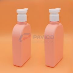 Chai đựng dầu gội sữa tắm 350ml đầu bơm HDPE