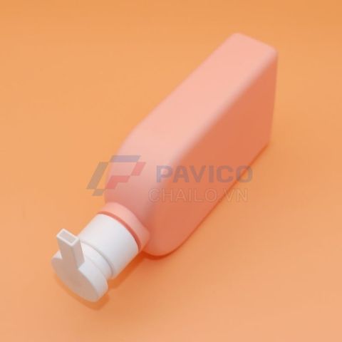 Chai đựng dầu gội sữa tắm 350ml đầu bơm HDPE