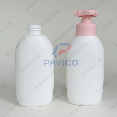 Chai lọ đựng dầu gội sữa tắm kem dưỡng da cho em bé 500ml