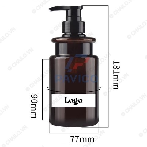 Chai đựng dầu gội sữa tắm kem dưỡng trị mụn 850ml 1000ml