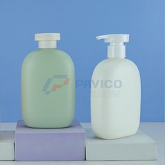 Chai đựng dầu gội sữa tắm nắp bật dáng bầu 250ml 300ml